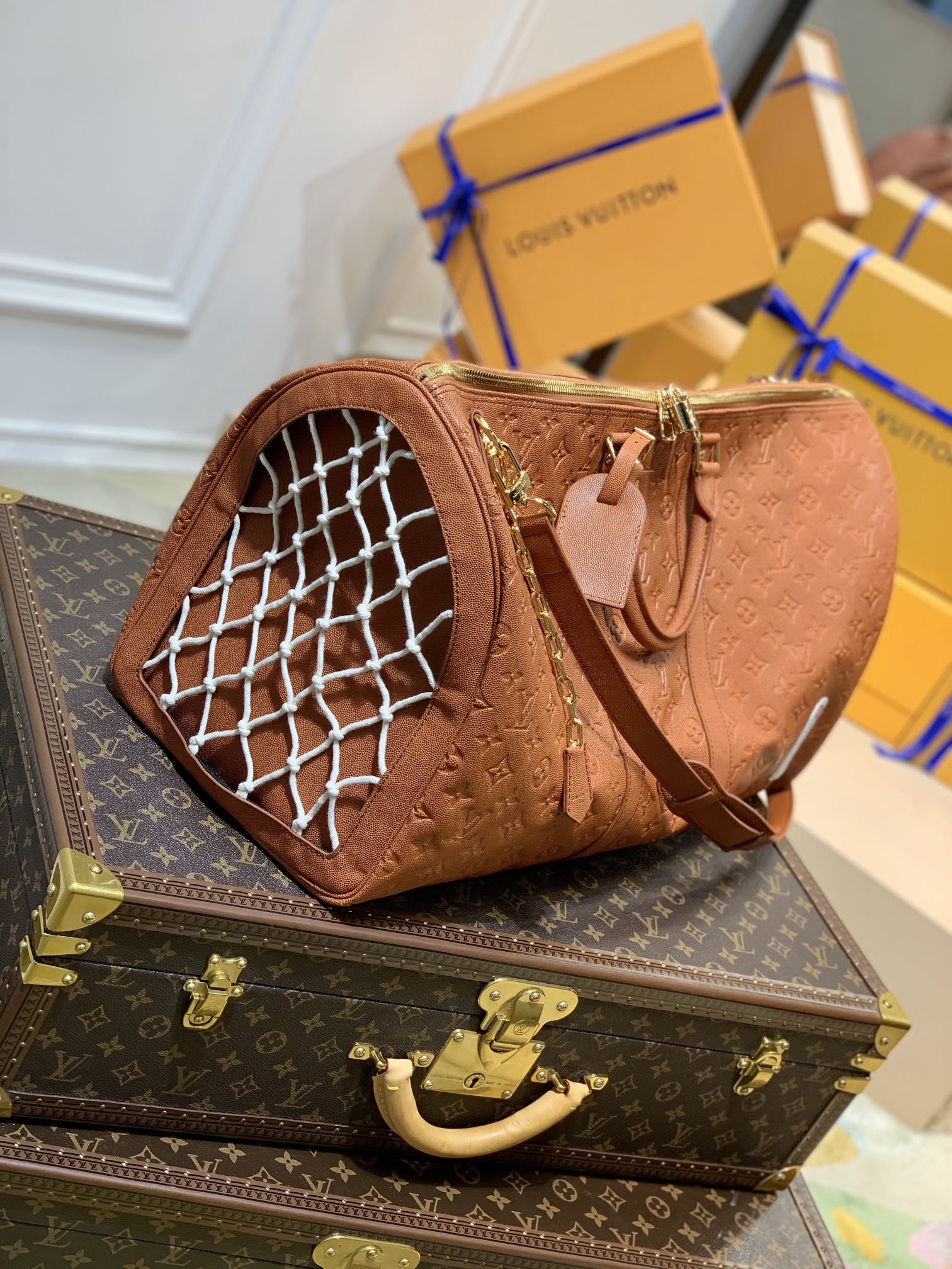 Louis Vuitton xNBA SEASON 2 keepall-55*27*20CM