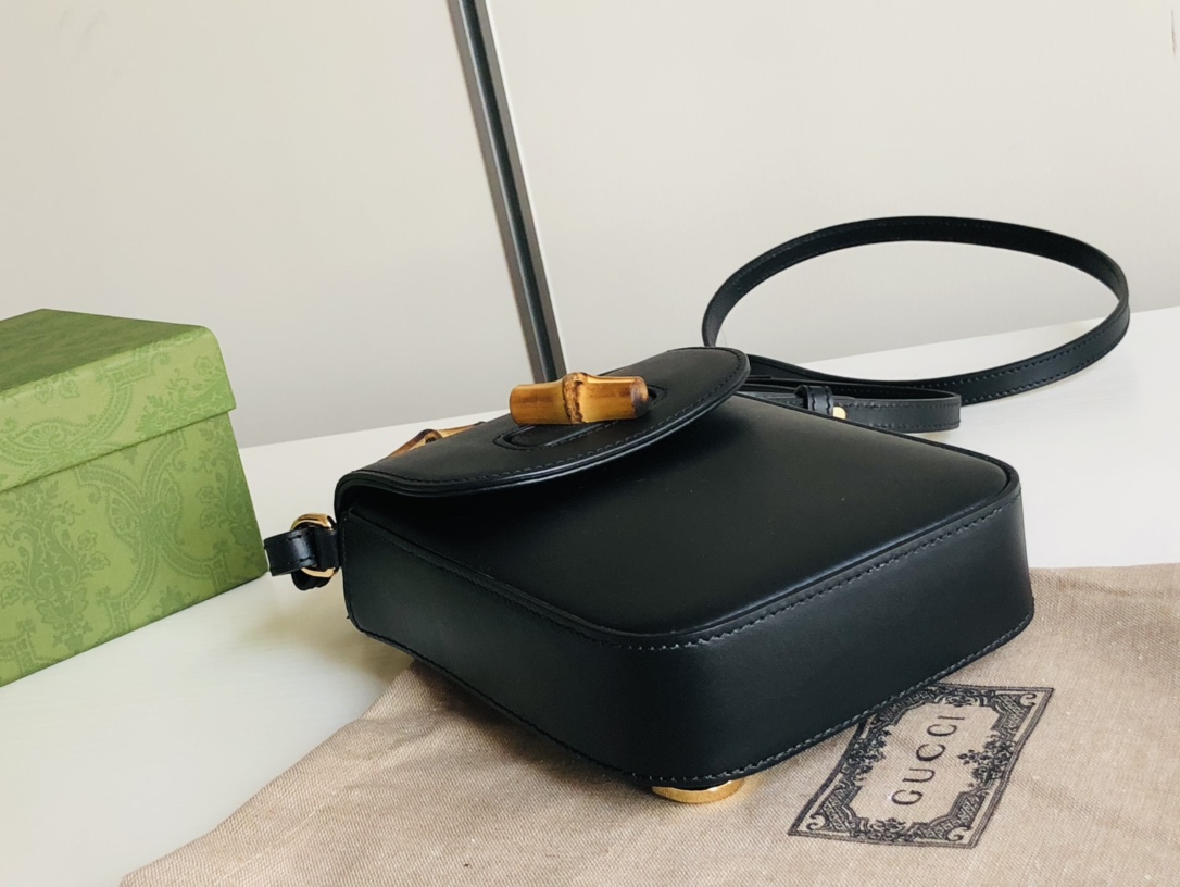 Gucci Bamboo Mini handbag-14*16*4CM