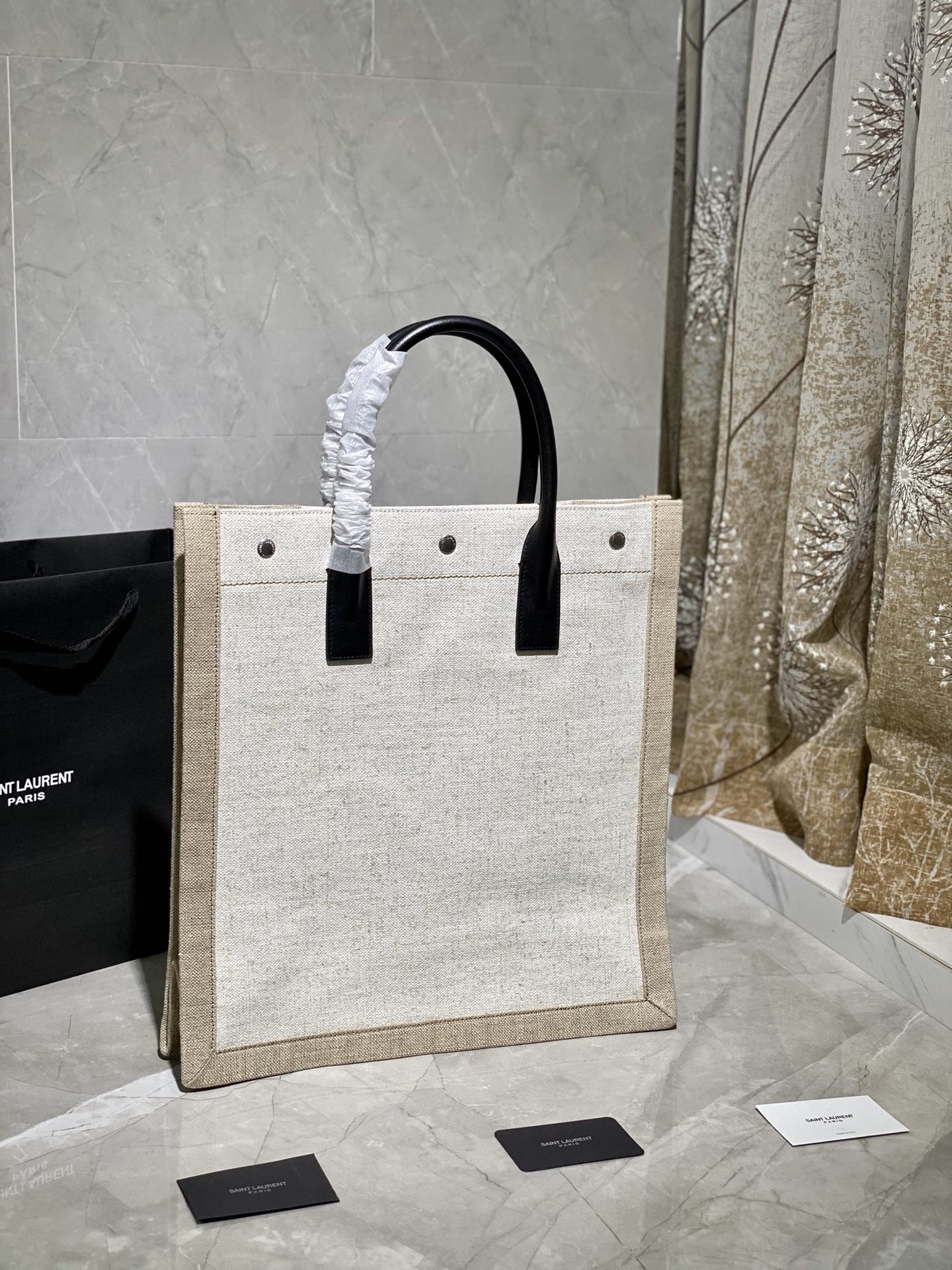 YSL Rive Gauche Tote Bag-37.5*38*17CM