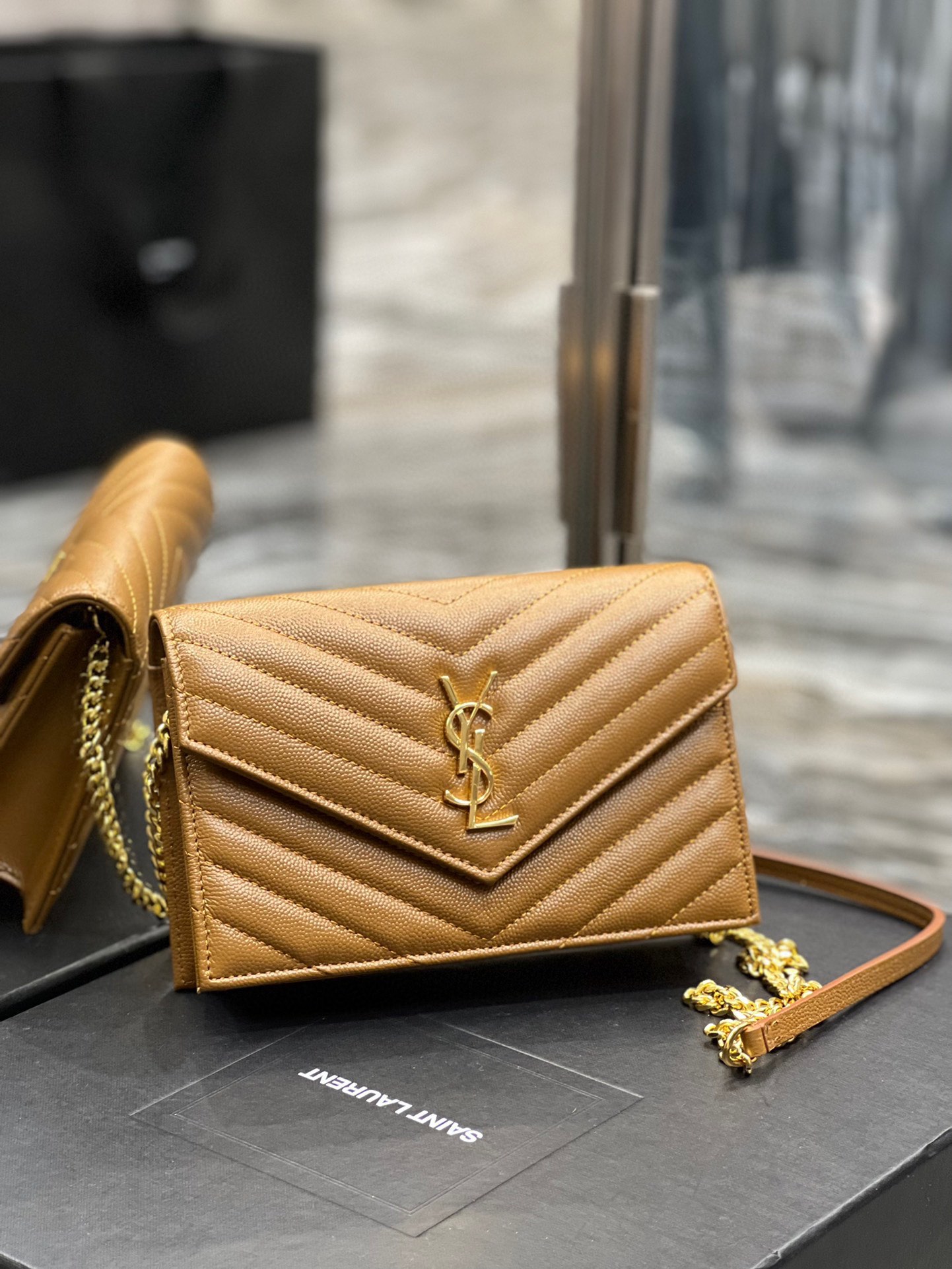 YSL Wallet On Chain-19×11.5x4CM