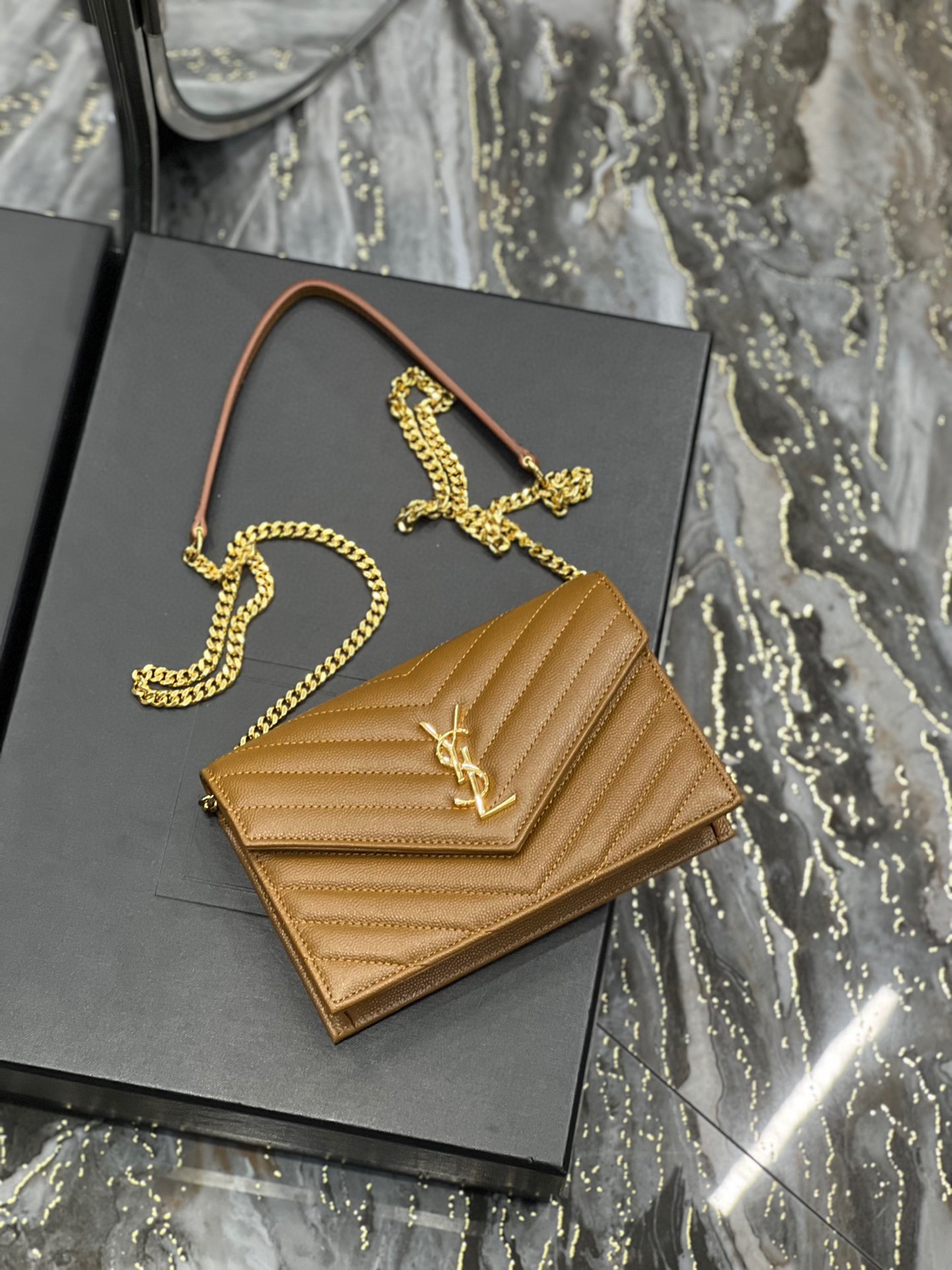 YSL Wallet On Chain-19×11.5x4CM