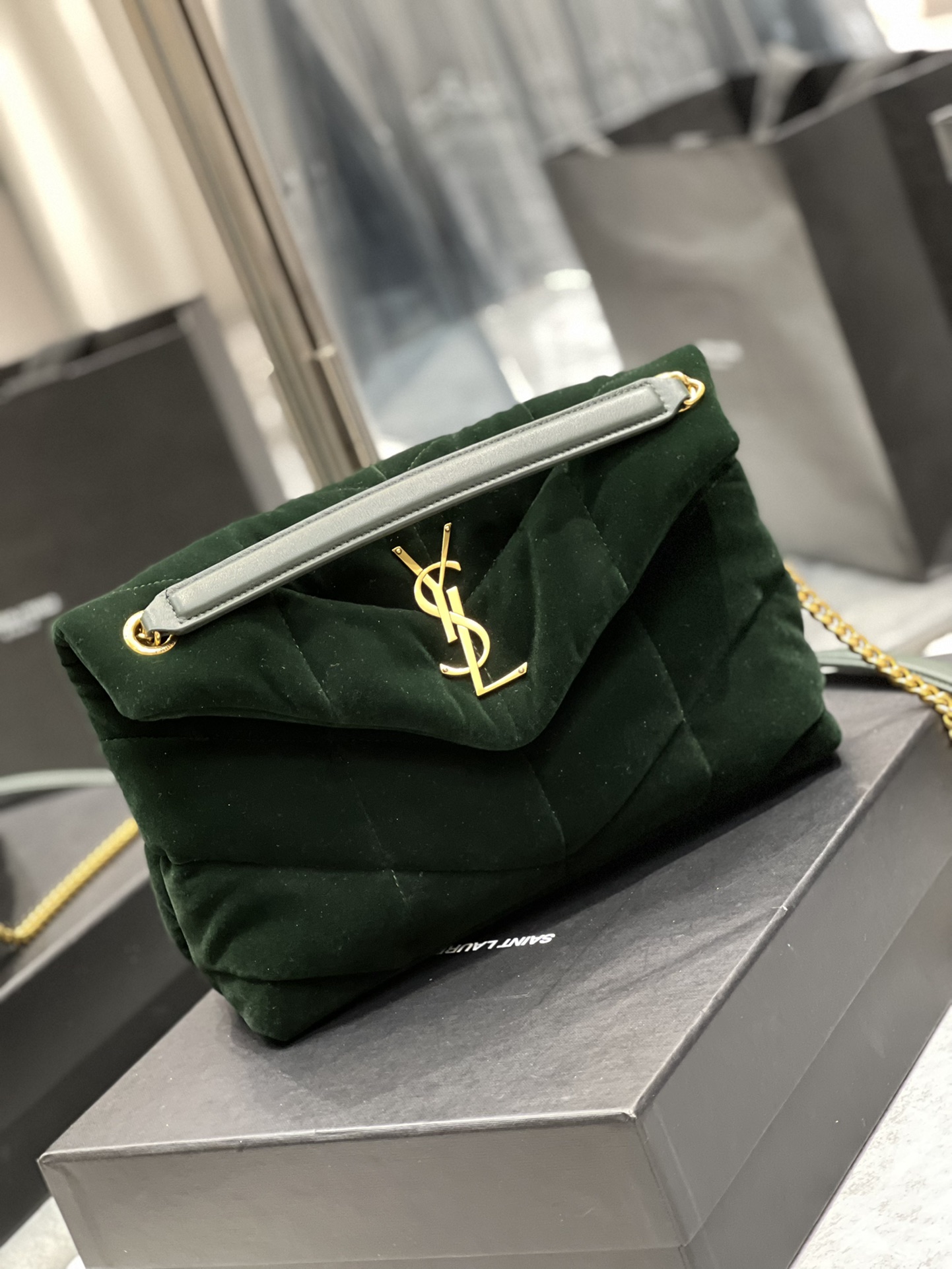 YSL Large Loulou Puffer-29*17*11CM
