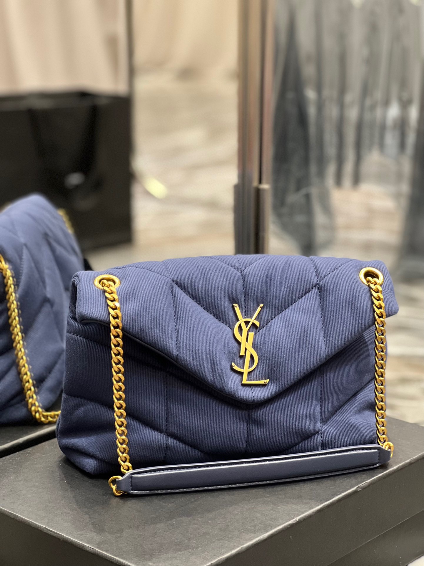YSL Large Loulou Puffer-29*17*11CM