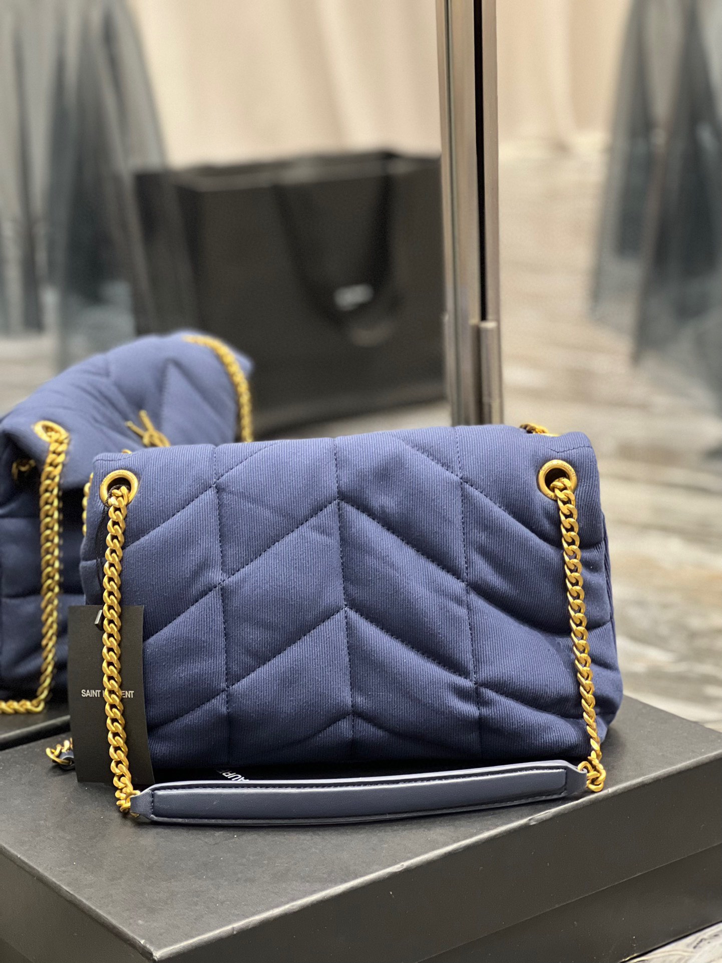 YSL Large Loulou Puffer-29*17*11CM