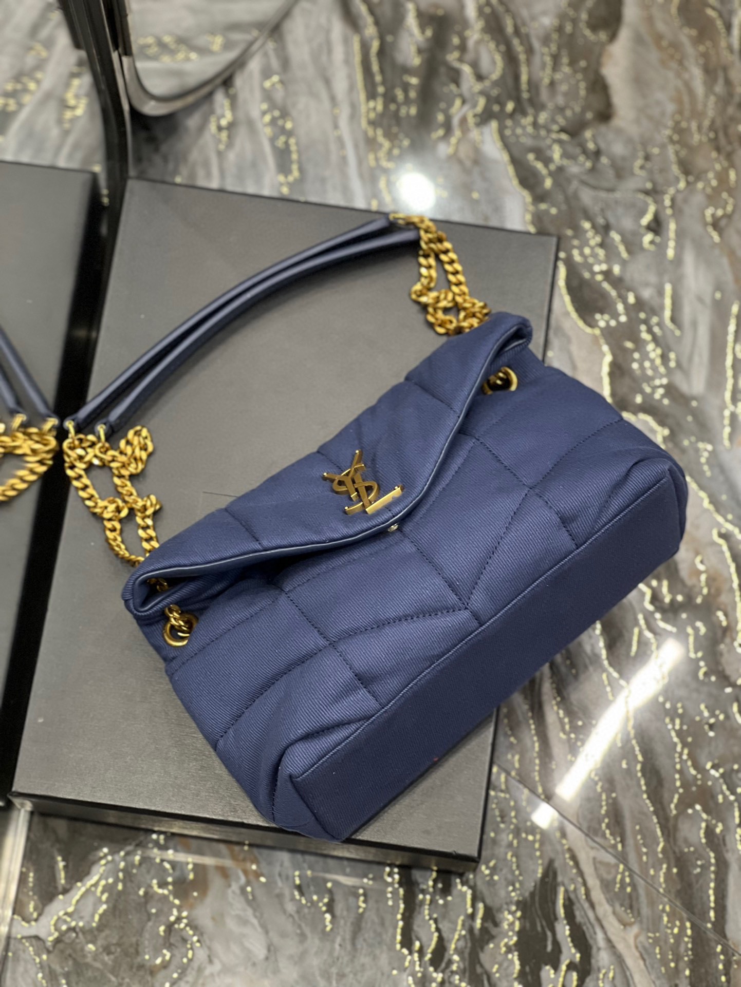 YSL Large Loulou Puffer-29*17*11CM