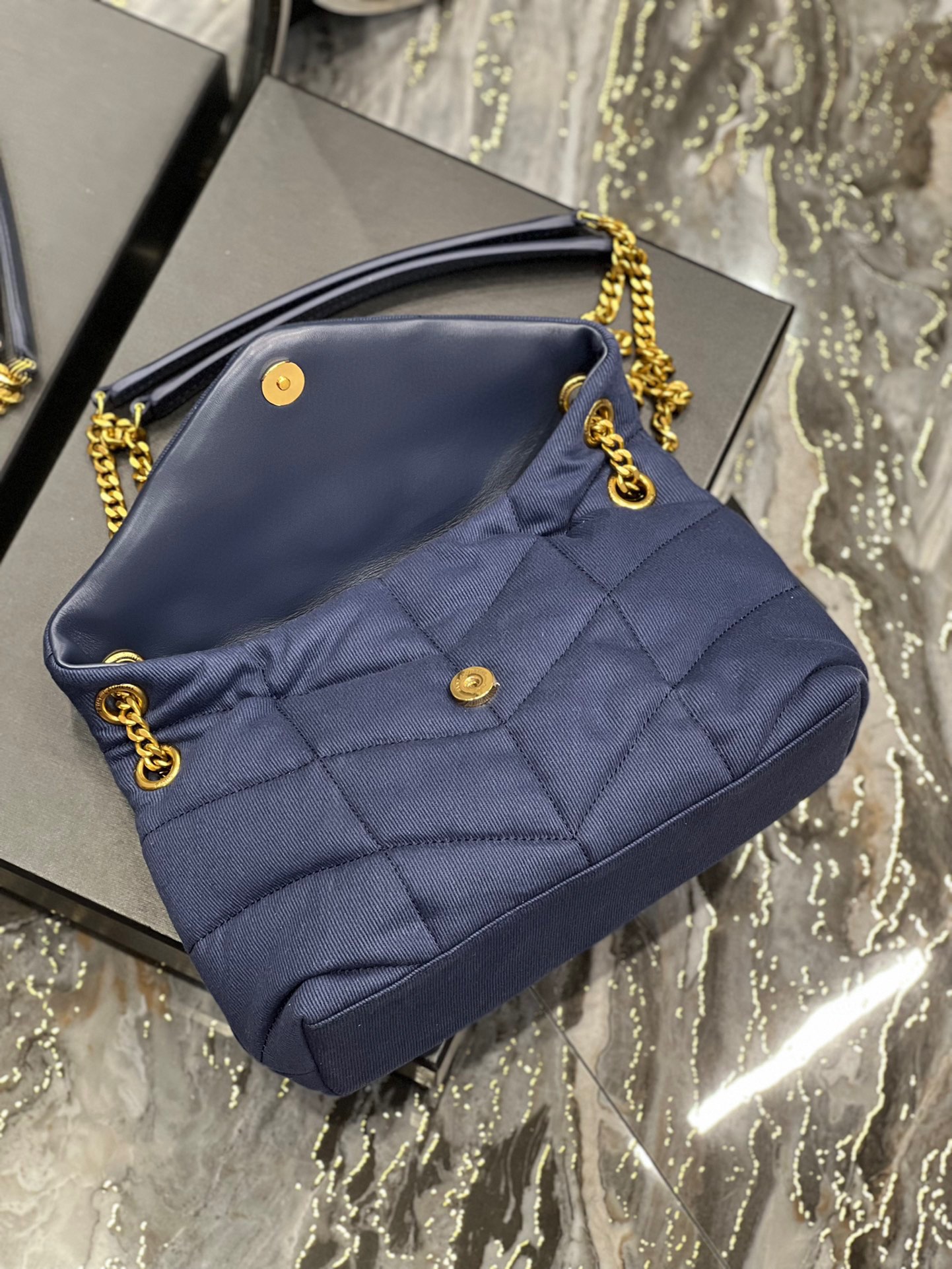 YSL Large Loulou Puffer-29*17*11CM