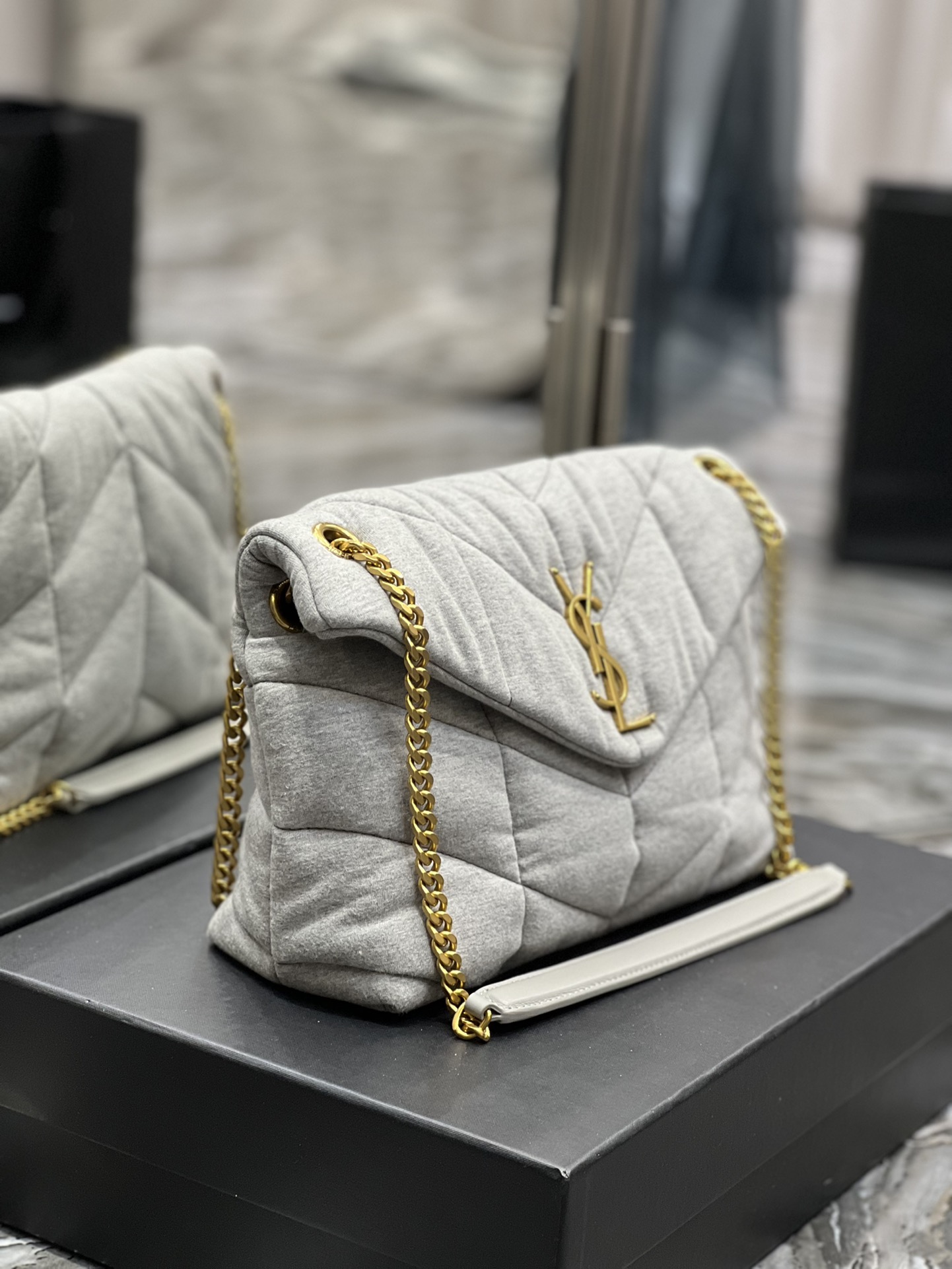 YSL Large Loulou Puffer-29*17*11CM
