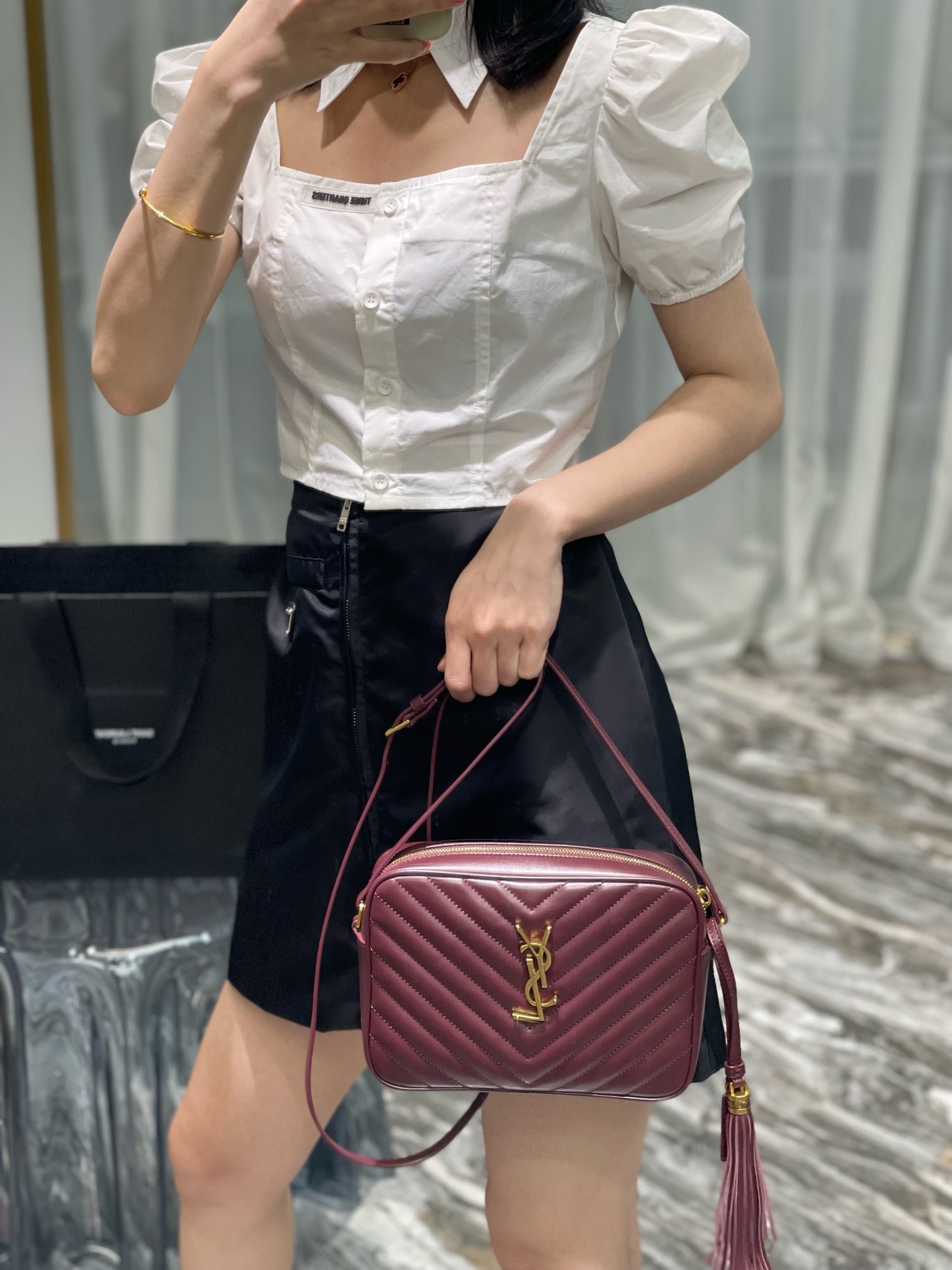 YSL Lou Camera Bag-‎23*16*6CM