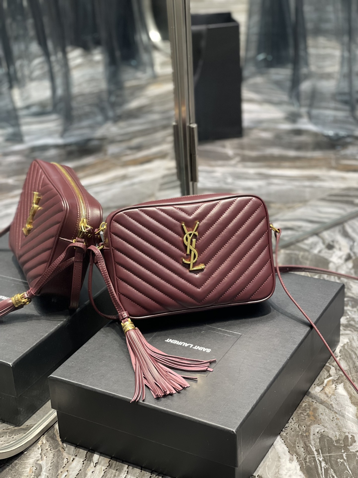 YSL Lou Camera Bag-‎23*16*6CM
