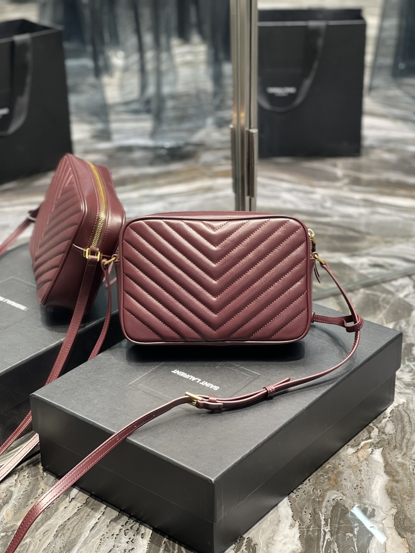 YSL Lou Camera Bag-‎23*16*6CM