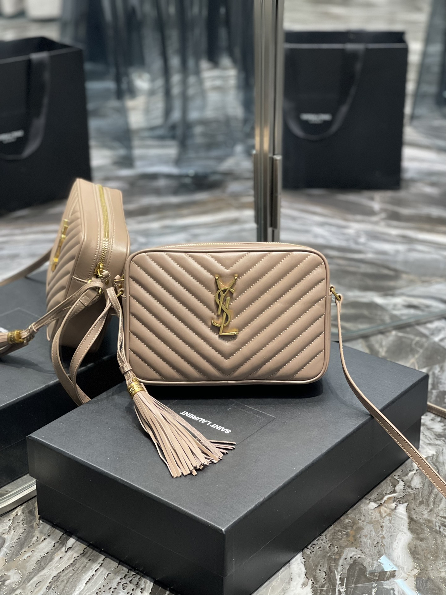YSL Lou Camera Bag-‎23*16*6CM