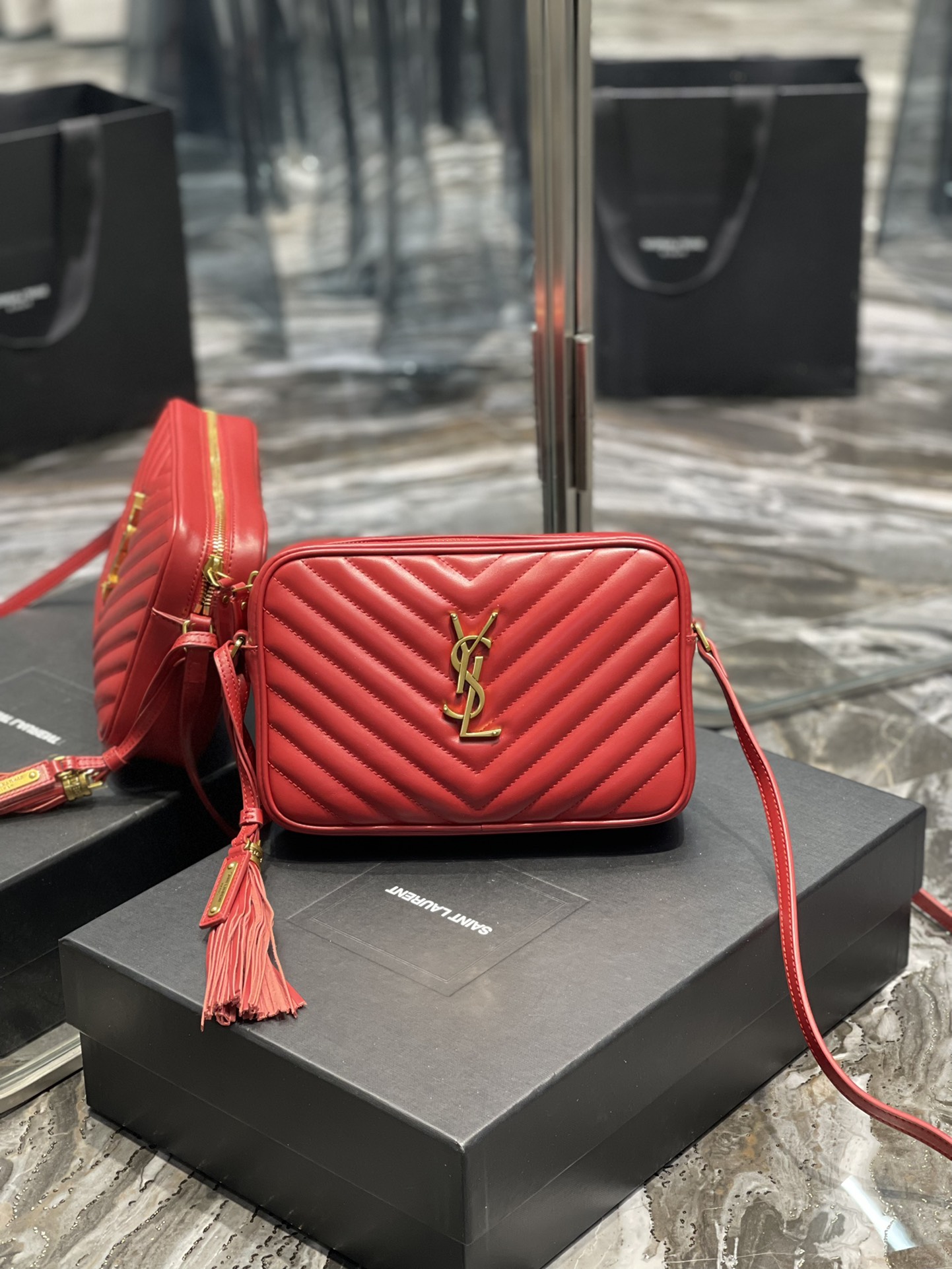 YSL Lou Camera Bag-‎23*16*6CM