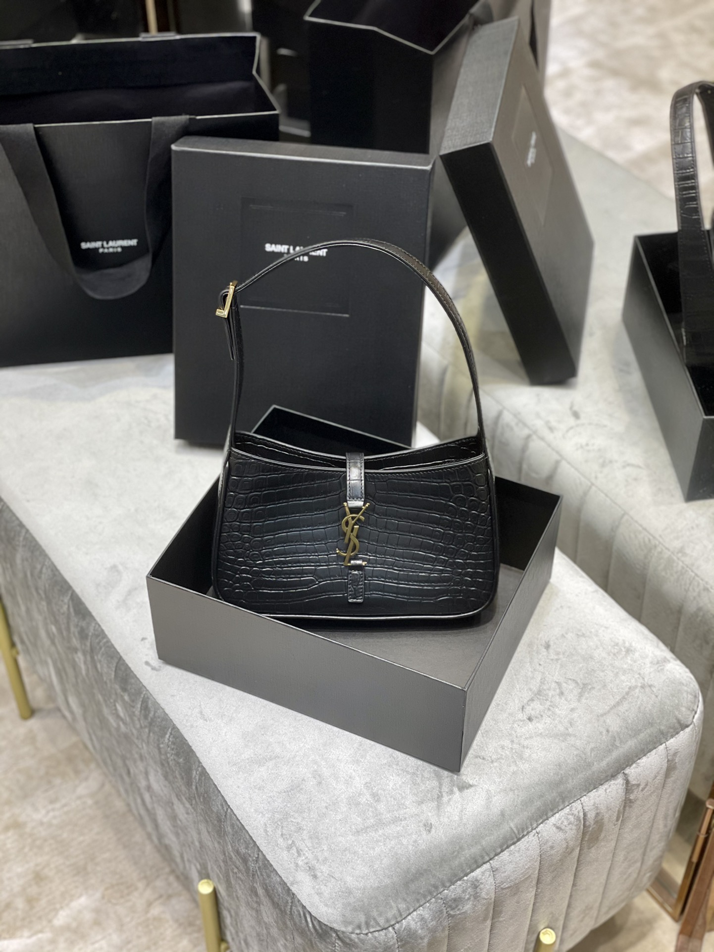 YSL Vintage Bag-25X14X6CM