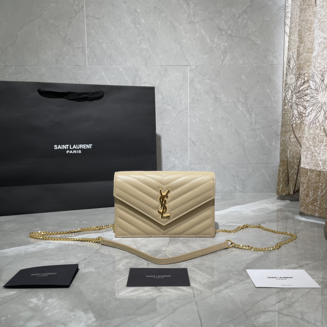 YSL Woc Chain Bag-19×11.5x4CM