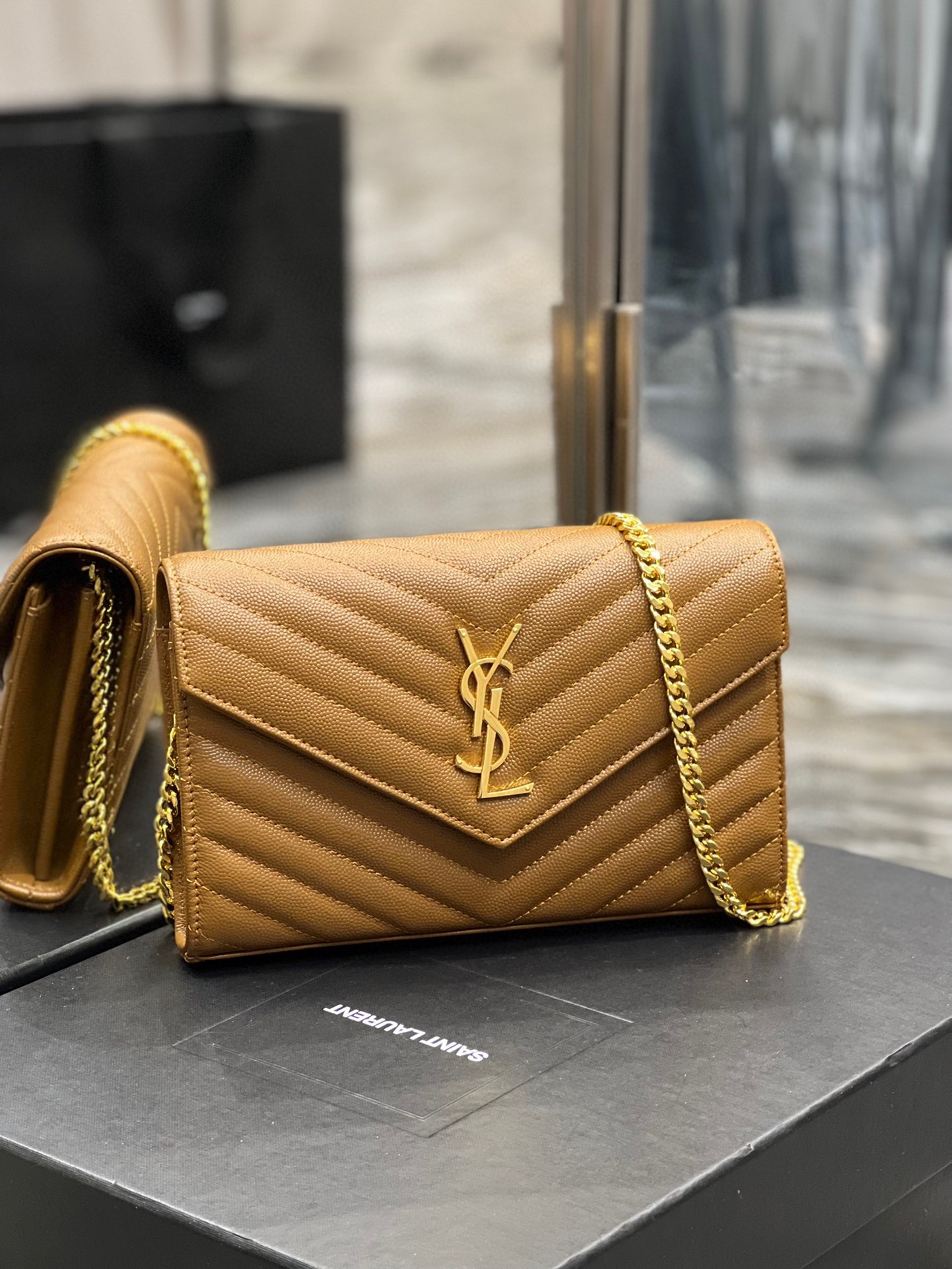 YSL Woc Chain Bag-22.5x14x4CM